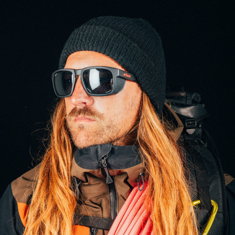 Gafas Moken: Santo (Blk Blk Gry)