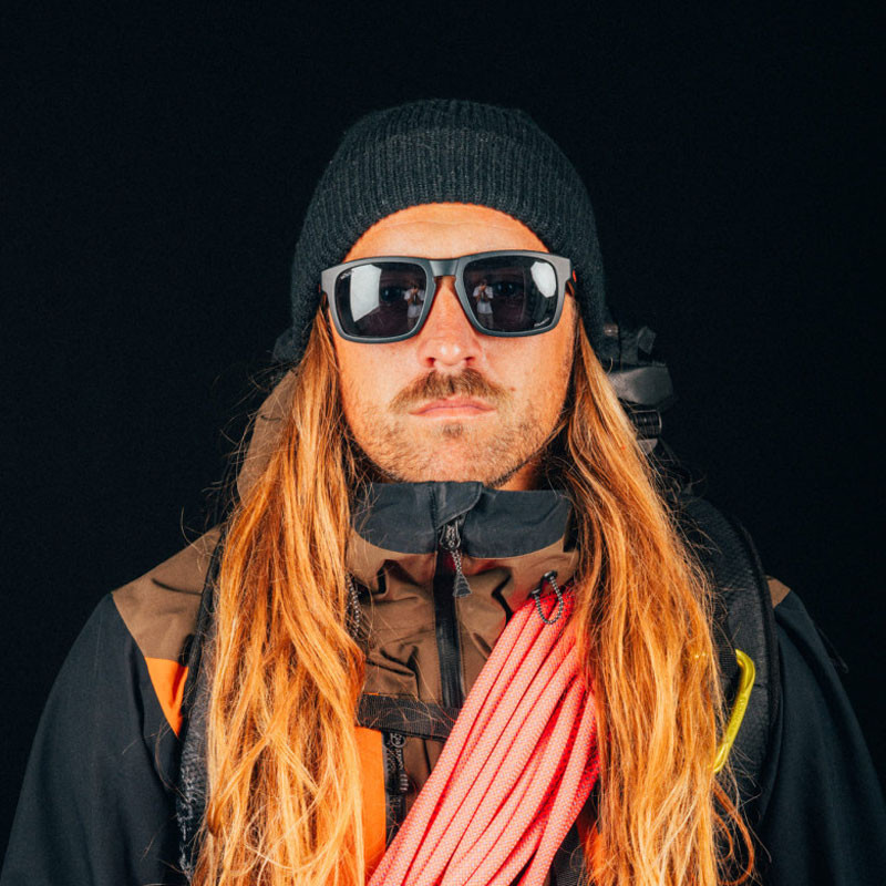 Gafas Moken: Santo (Blk Blk Gry)