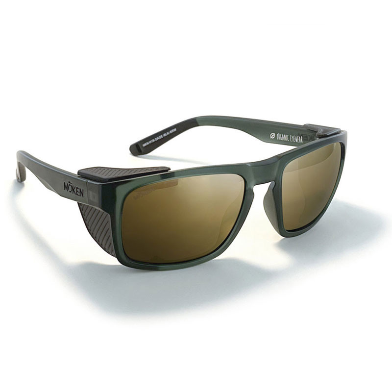 Gafas Moken: Santo (Sage Blk Cop)