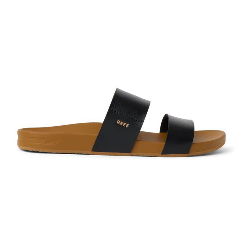 Chanclas Reef: W Cushion Vista (Black/Natural)