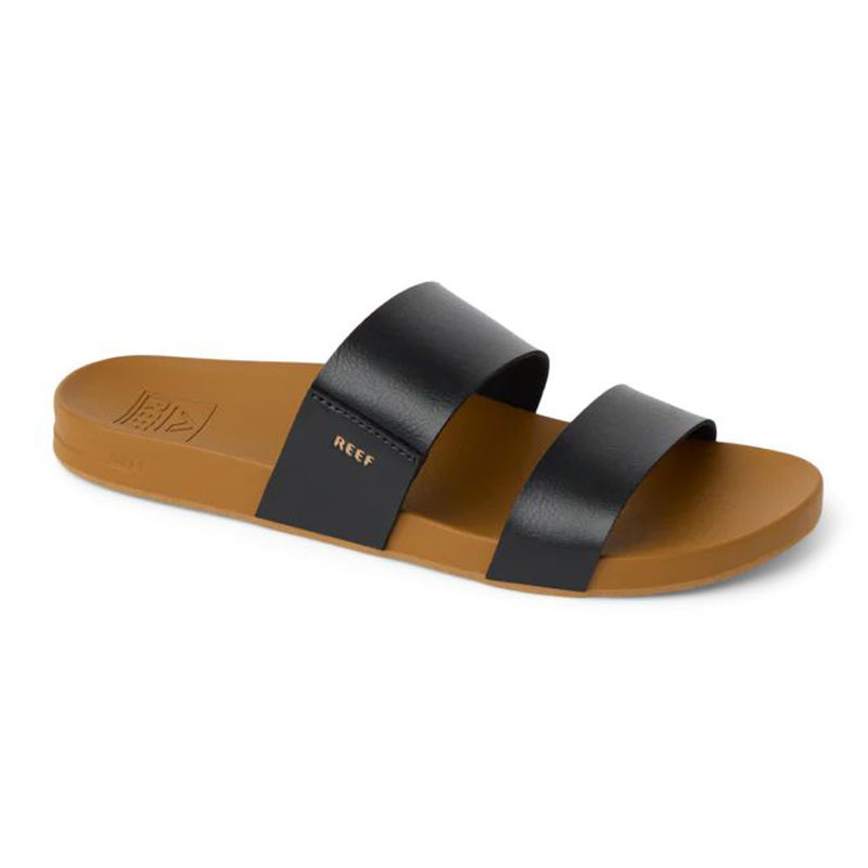 Chanclas Reef: W Cushion Vista (Black/Natural)