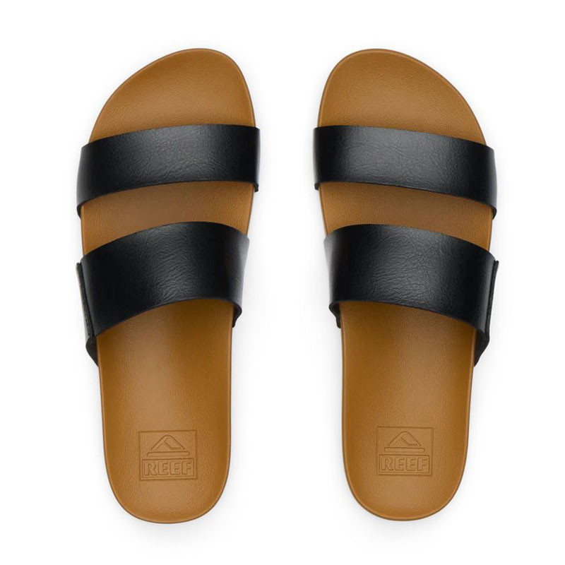 Chanclas Reef: W Cushion Vista (Black/Natural)