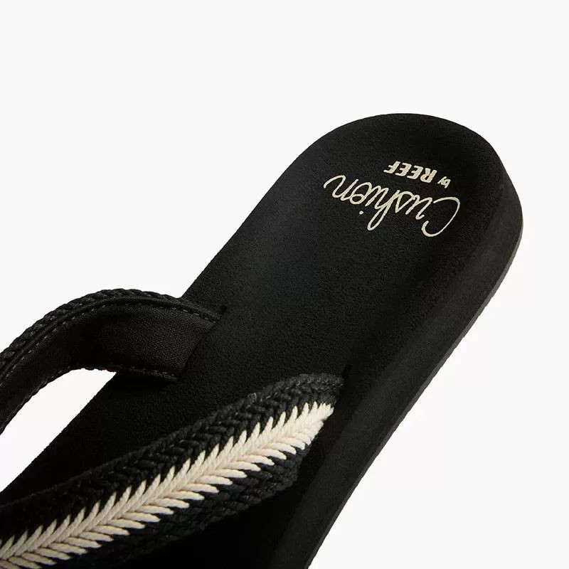 Chanclas Reef: W Baja Maria (Black/Vintage)