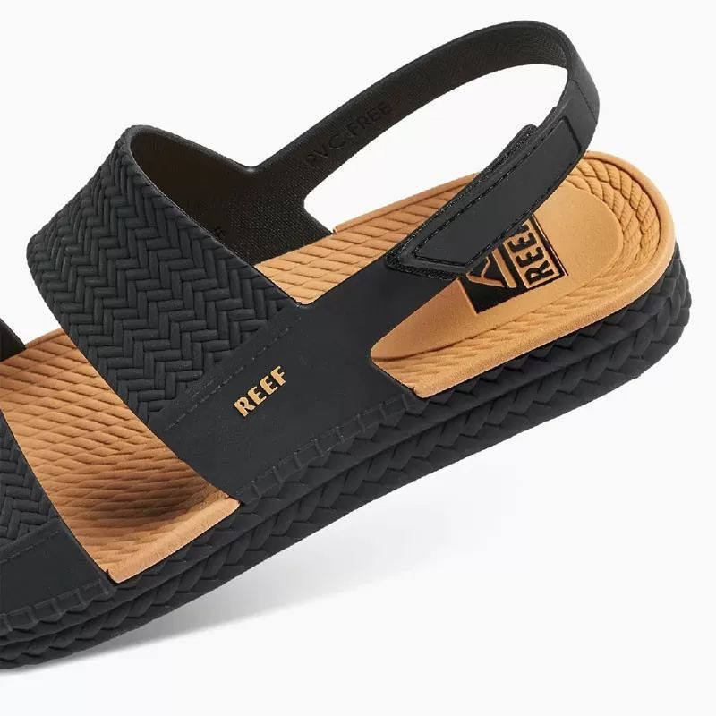 Chanclas Reef: W Reef Water Vista (Black/Tan)