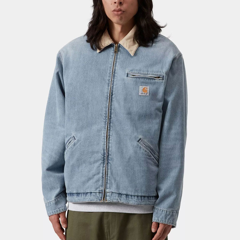 Chaqueta Carhartt WIP: OG Detroit Jacket (Blue Dusty H Brown)