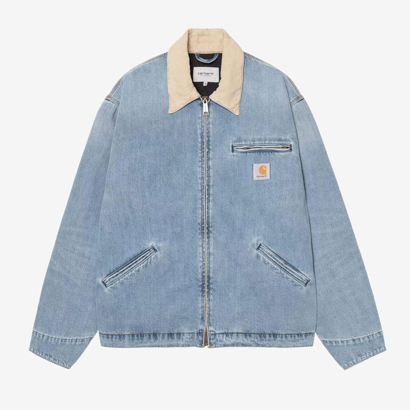 Chaqueta Carhartt WIP: OG Detroit Jacket (Blue Dusty H Brown)