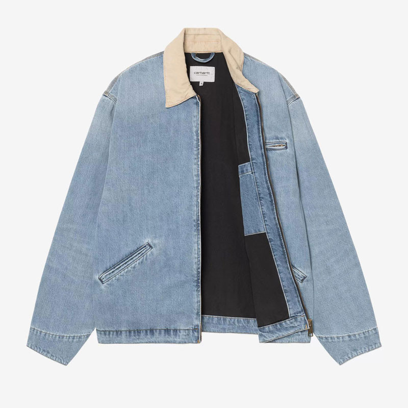 Chaqueta Carhartt WIP: OG Detroit Jacket (Blue Dusty H Brown)