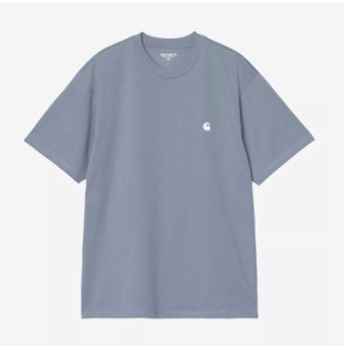 Camiseta Carhartt WIP: SS Madison T-Shirt (Velvet Blue White)