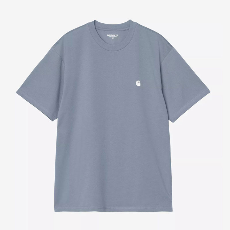Camiseta Carhartt WIP: SS Madison T-Shirt (Velvet Blue White)
