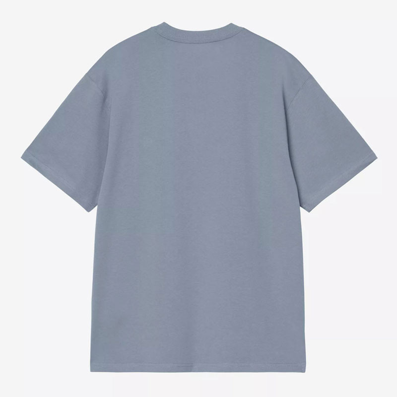 Camiseta Carhartt WIP: SS Madison T-Shirt (Velvet Blue White)