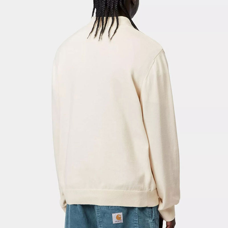 Polo Carhartt WIP: LS Madison Polo (Cinnerus Black)