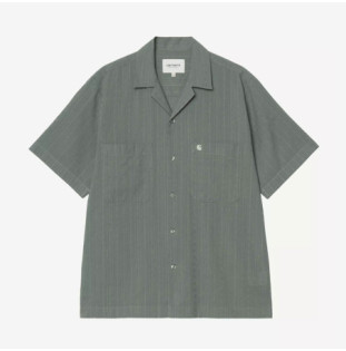 Camisa Carhartt WIP: SS Gareth Shirt (Velvet Green)