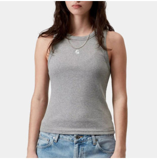 Camiseta Carhartt WIP: W Philips A-Shirt (Grey Heather)