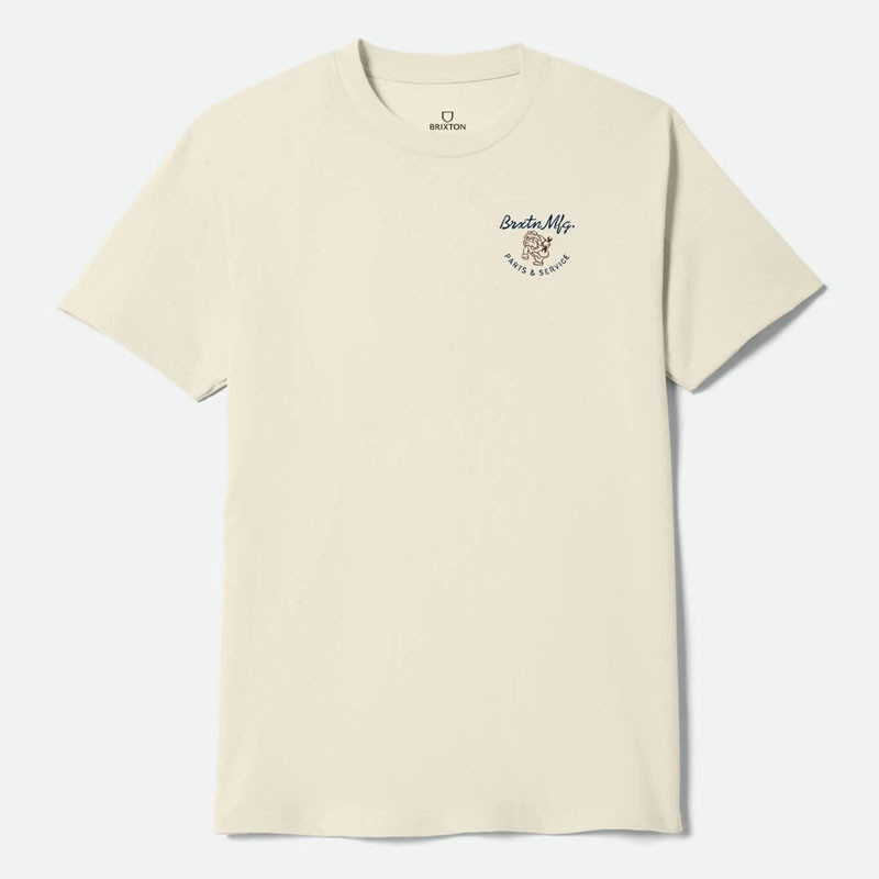 Camiseta Brixton: Tolman SS Std (Cream)