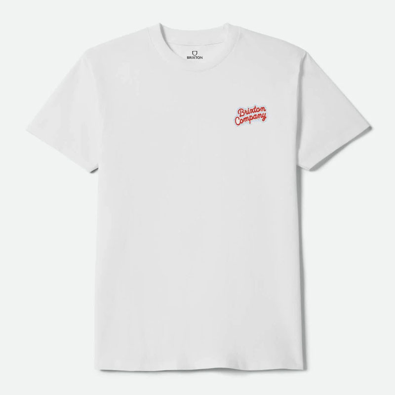 Camiseta Brixton: Stay While SS Std (White)