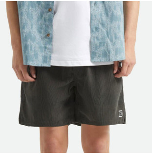 Bermuda Brixton: Everyday Corduroy Short (Vintage Black)