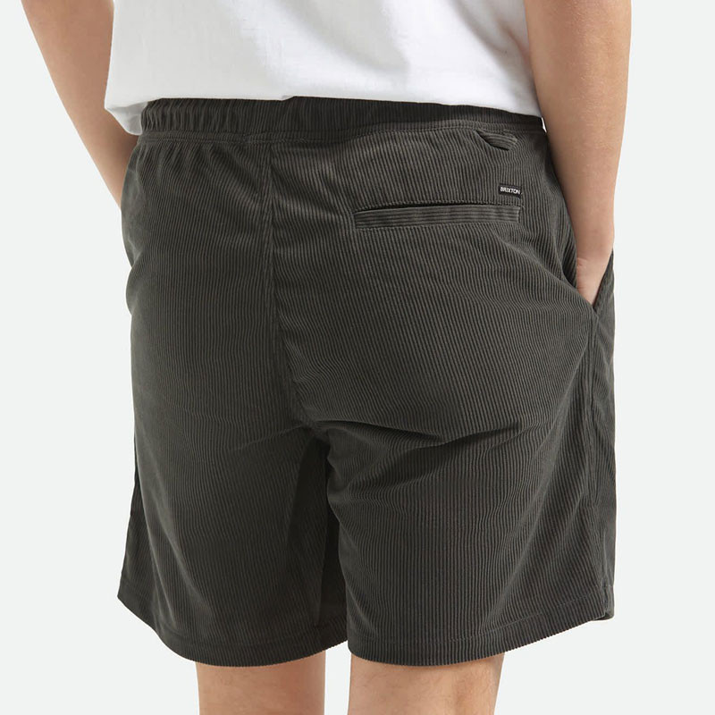 Bermuda Brixton: Everyday Corduroy Short (Vintage Black)