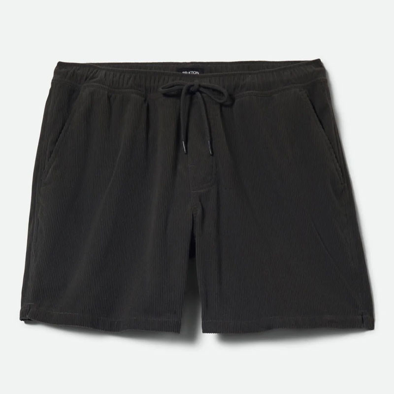 Bermuda Brixton: Everyday Corduroy Short (Vintage Black)