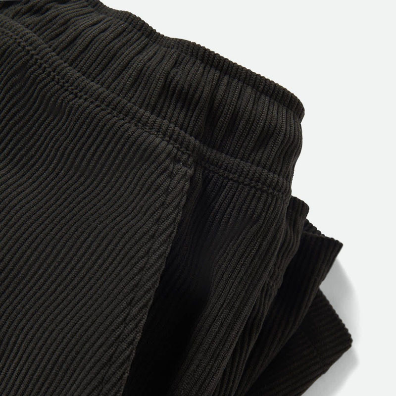 Bermuda Brixton: Everyday Corduroy Short (Vintage Black)