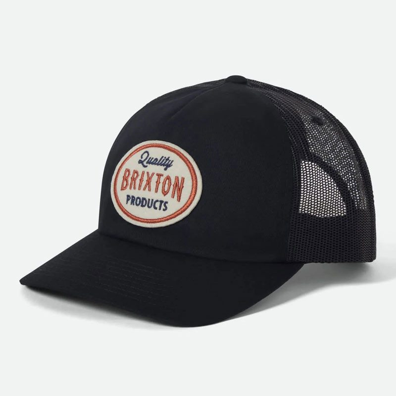 Gorra Brixton: Henry Mp Trucker Hat (Black Black)
