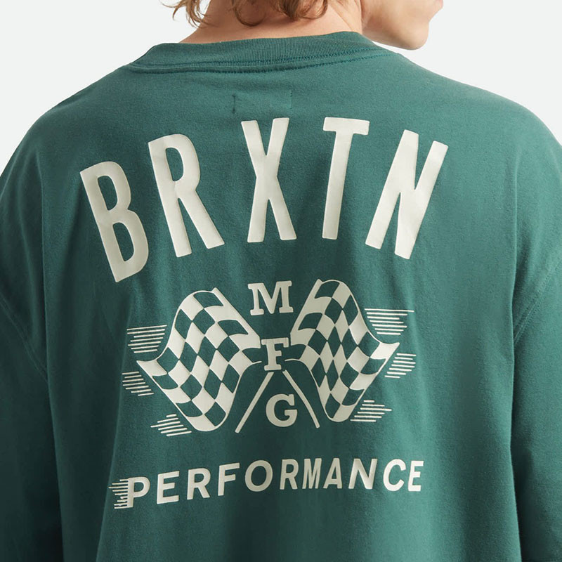 Camiseta Brixton: Primary SS Cropped Tee (Primal Green)