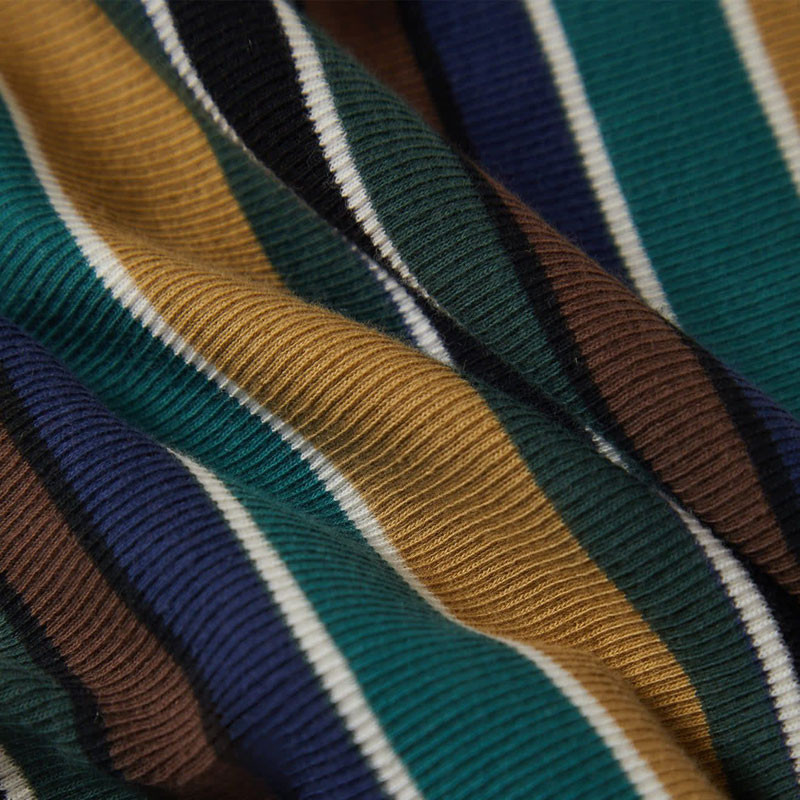 Camiseta Brixton: Ringer Organic A-Tank (Multi Retro Stripe)