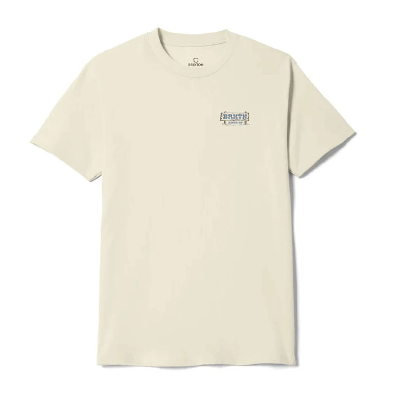Camiseta Brixton: Hutchins SS Std (Cream)