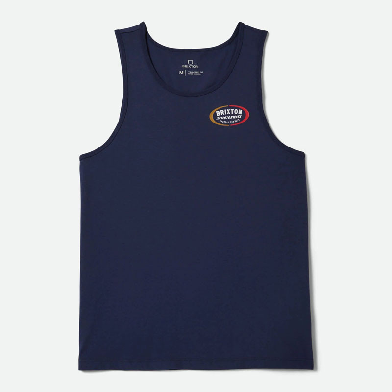 Camiseta Brixton: Rhett Tank Top (Washed Navy)
