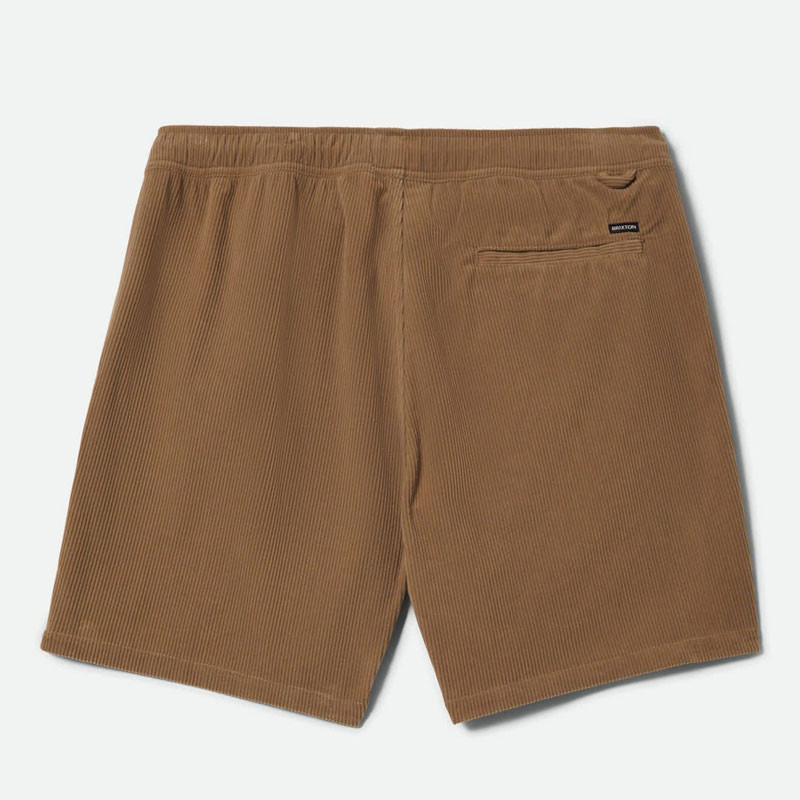 Bermuda Brixton: Everyday Corduroy Short (Vintage Khaki)