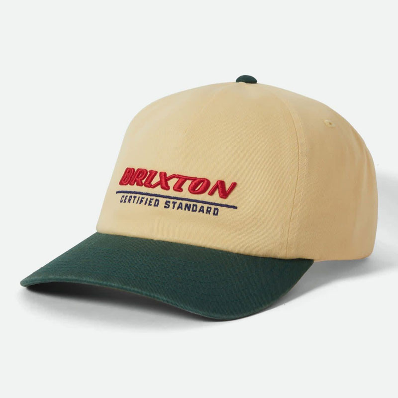 Gorra Brixton: Brixton Cert Lp Adj Hat (Wh Clstl Yew Med)