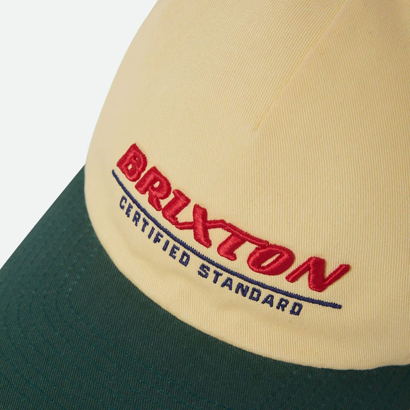 Gorra Brixton: Brixton Cert Lp Adj Hat (Wh Clstl Yew Med)