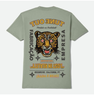 Camiseta Brixton: Getaway SS Std (Desert Green)