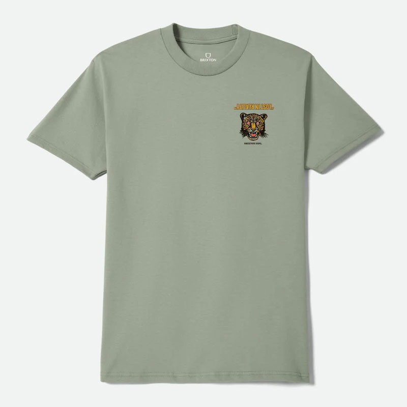 Camiseta Brixton: Getaway SS Std (Desert Green)