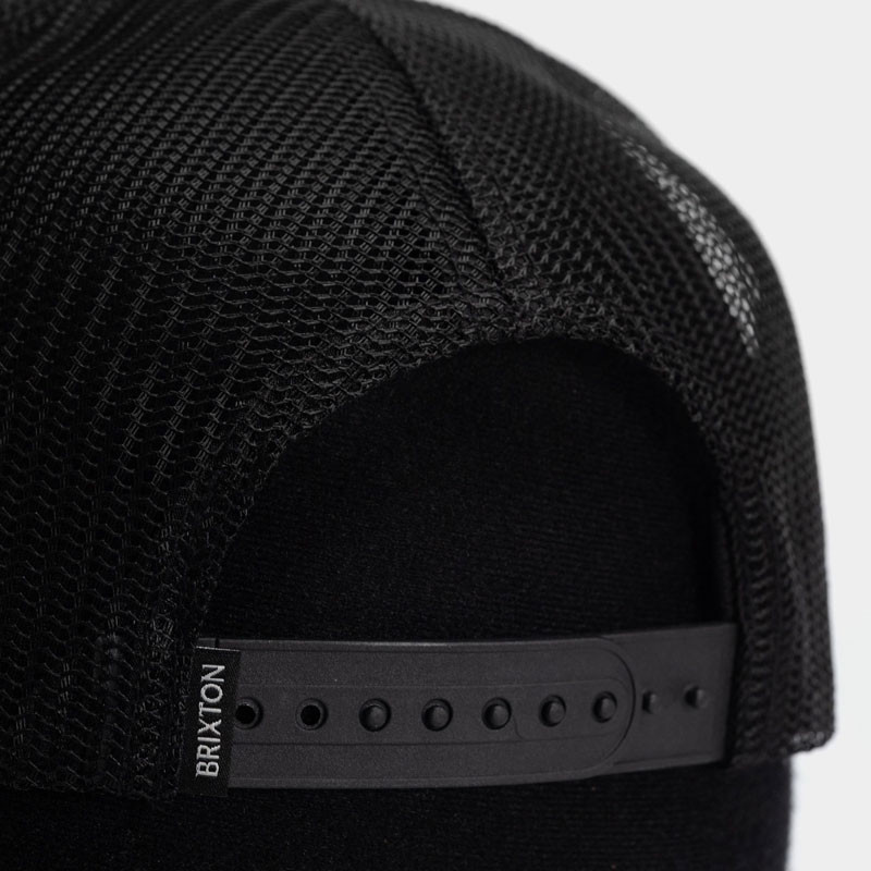 Gorra Brixton: Tolman C Np Mp Trucker Hat (Black Black)