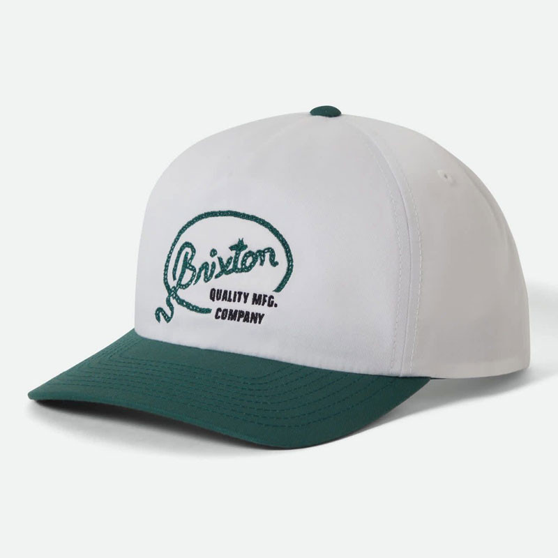 Gorra Brixton: Gallatin Mp Snapback (Off Wht Prim Green)