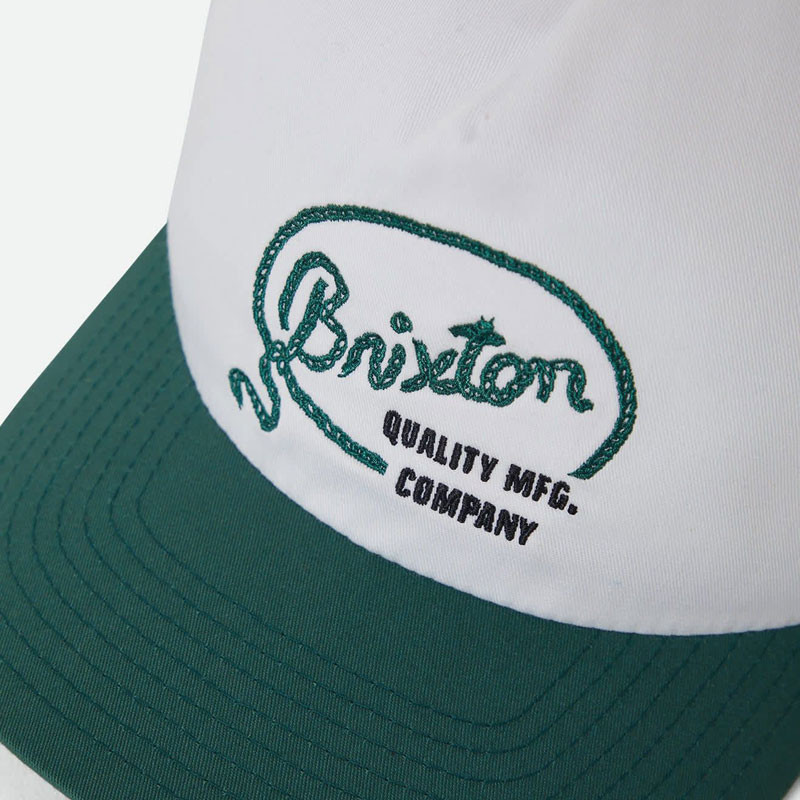 Gorra Brixton: Gallatin Mp Snapback (Off Wht Prim Green)