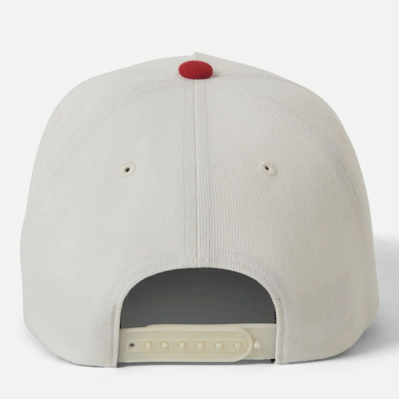 Gorra Brixton: Crest C Mp Snapback (Off Wht Adren Rush)