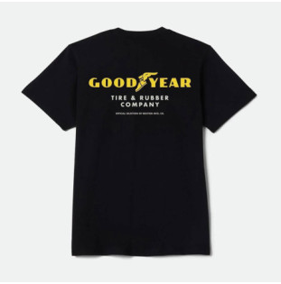 Camiseta Brixton: Goodyear Service Pocket Tee (Black)