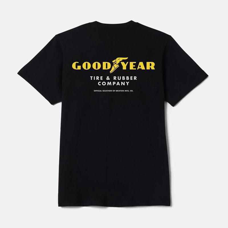 Camiseta Brixton: Goodyear Service Pocket Tee (Black)