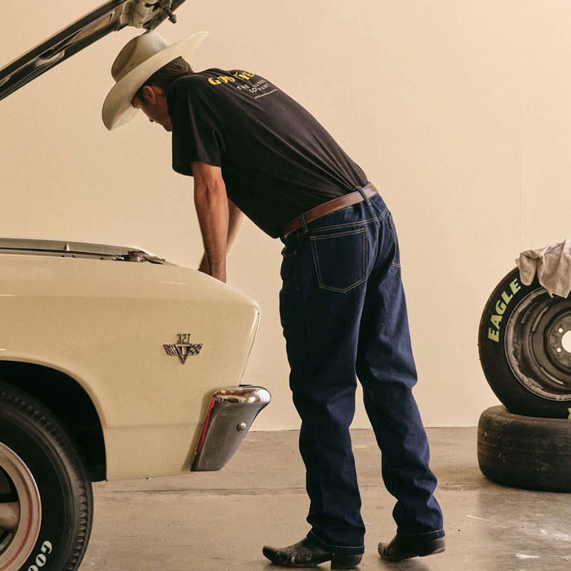 Camiseta Brixton: Goodyear Service Pocket Tee (Black)