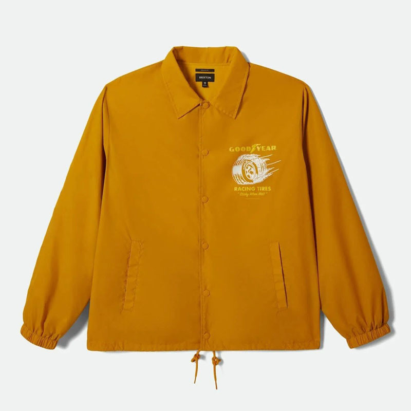 Chaqueta Brixton: Goodyear Slick Wind Breaker (Nugget Gold)