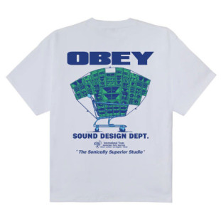 Camiseta Obey: Obey Sound Design Dept. (White)