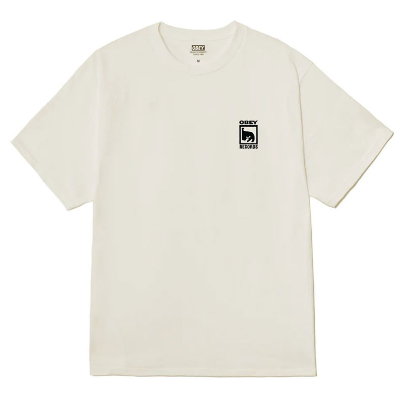 Camiseta Obey: Obey Come Lose Your Hearing (Vintage Wht)