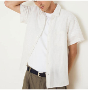 Camisa Obey: Barry Woven (Brushed Nickel Multi)