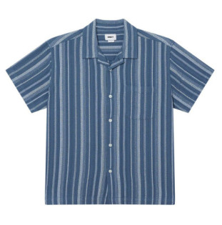 Camisa Obey: Hugh Woven (Dull Blue Multi)