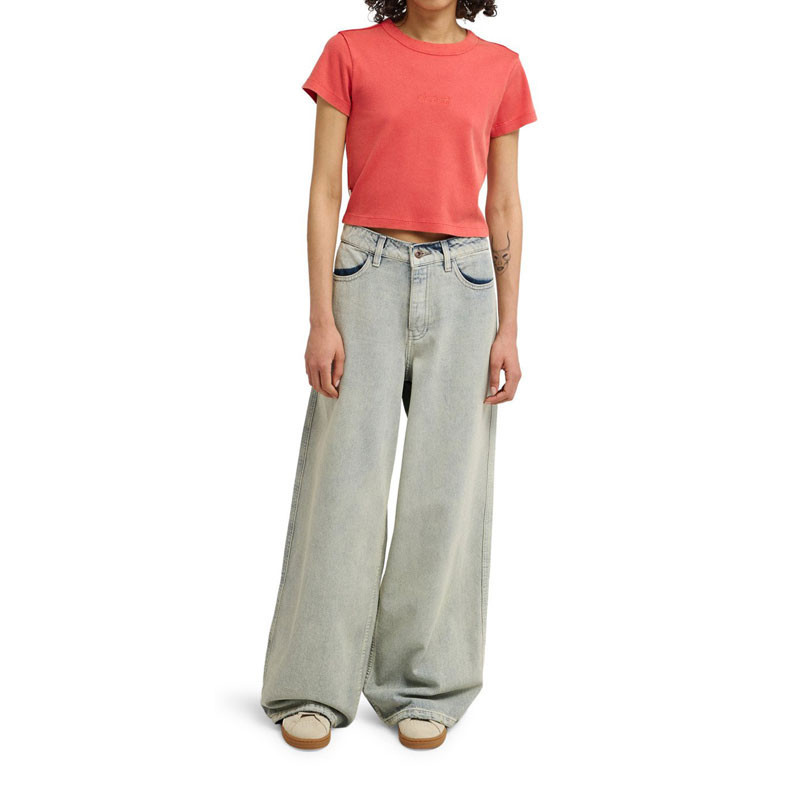 Camiseta Element: Lowcase Crop Ss (Cardinal)