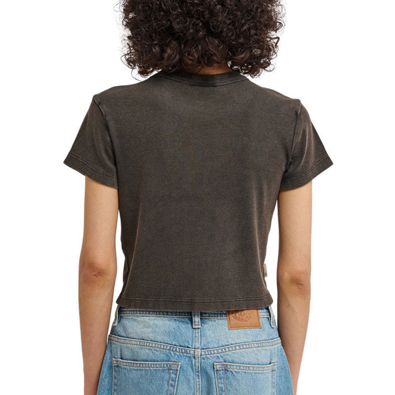 Camiseta Element: Lowcase Crop Ss (Off Black)