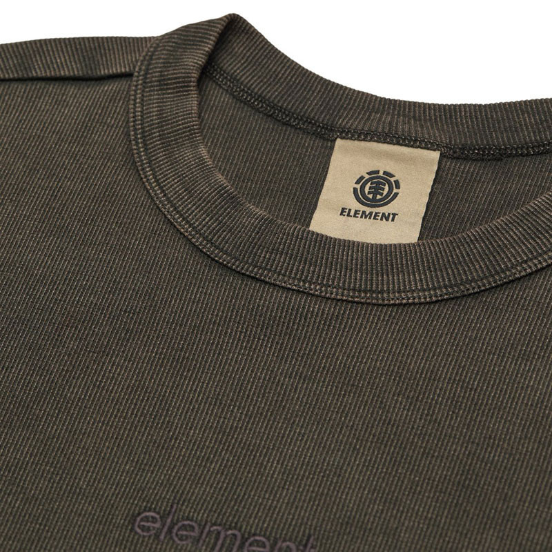 Camiseta Element: Lowcase Crop Ss (Off Black)
