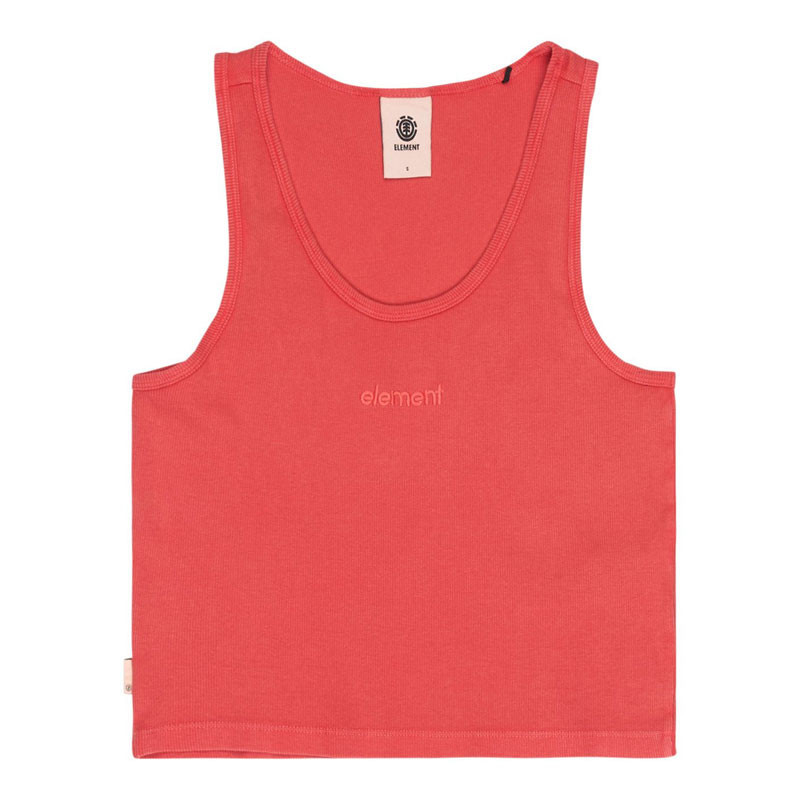 Camiseta Element: Lowcase Crop Tank (Cardinal)