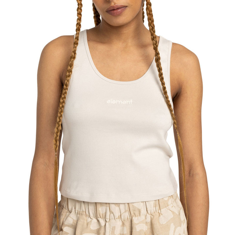 Camiseta Element: Lowcase Crop Tank (Oat Milk)